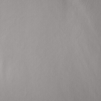 Gray leather texture sample with fine grain, matte sheen, and subtle tonal variations, labeled “soffio” and categorized as “cierre1972 leather.”